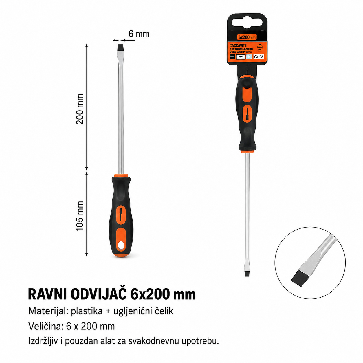 KMT Odvijač sa ručkom za masažu 2308947