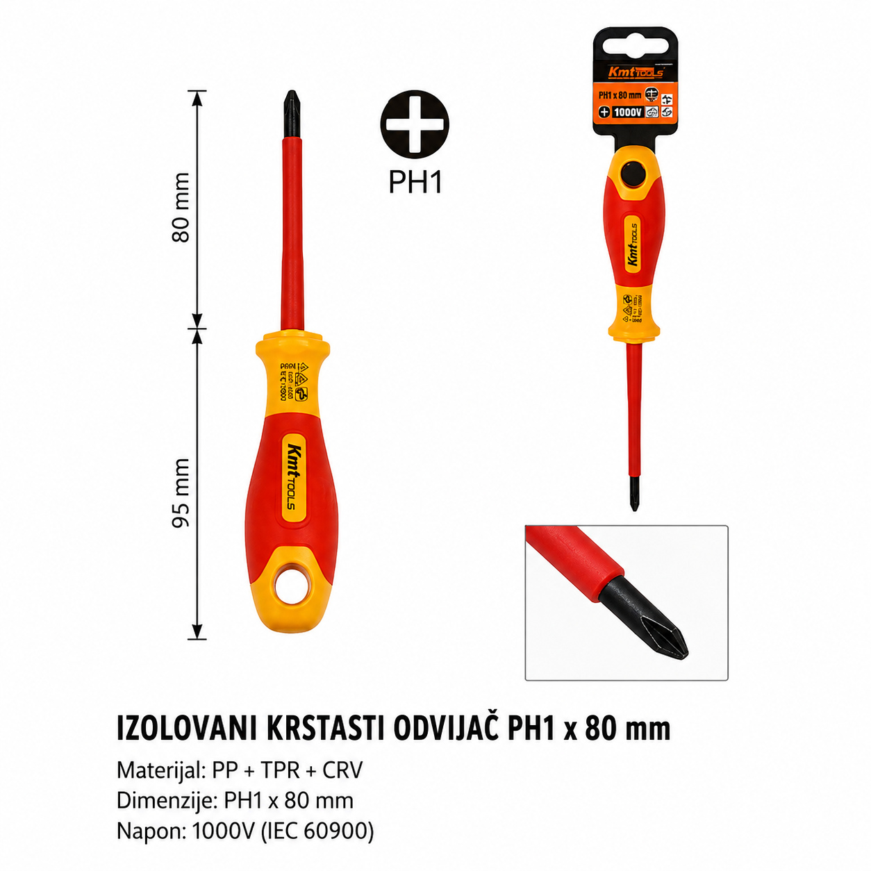 KMT Visokotlačni odvijač 2309036