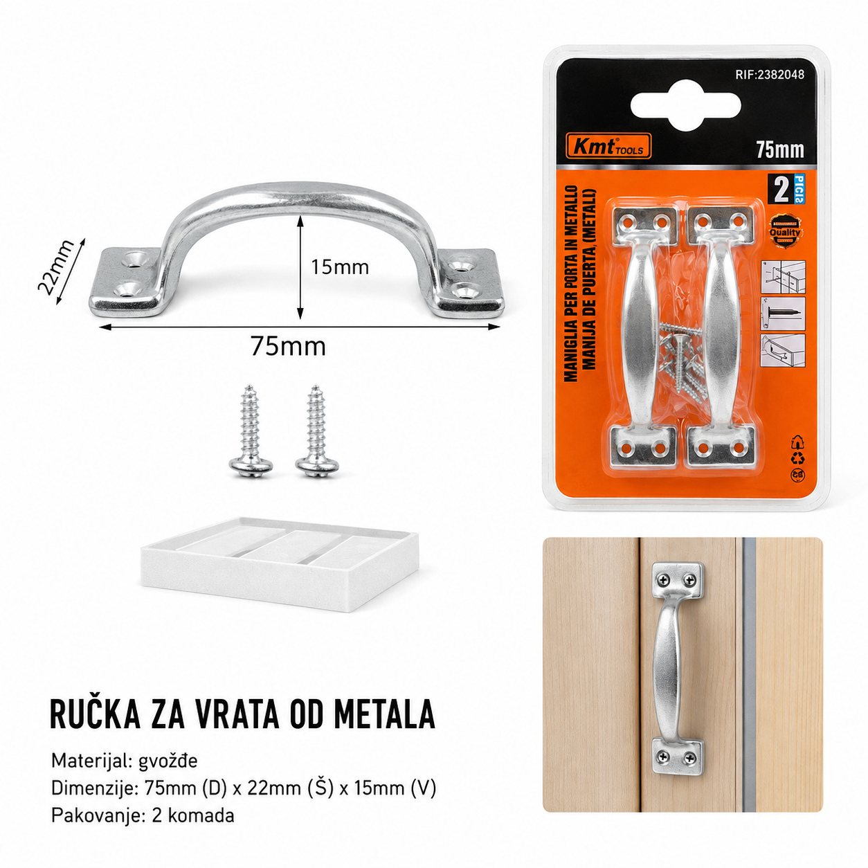 KMT vintage ručka vrata 2382048