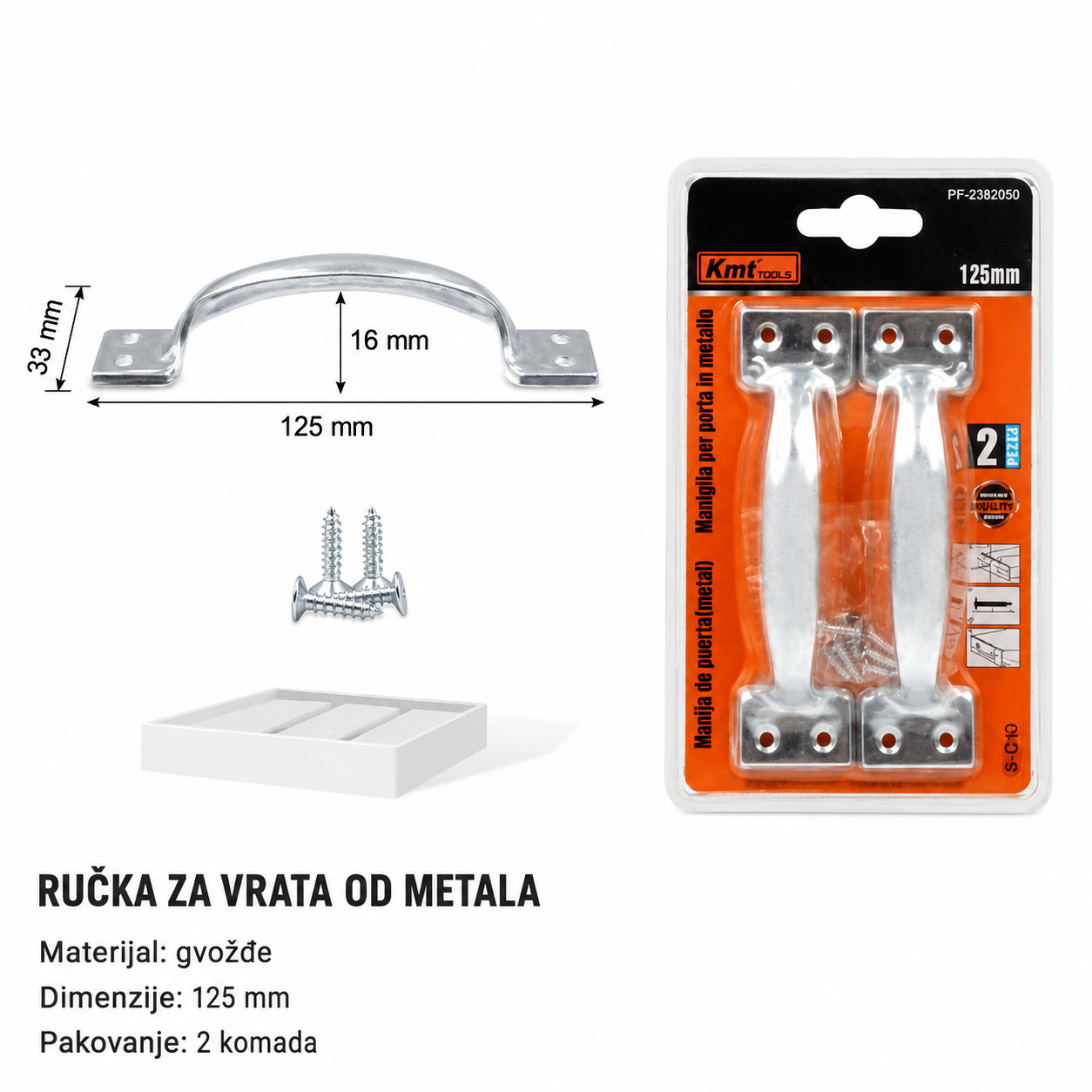 KMT vintage ručka vrata 2382050