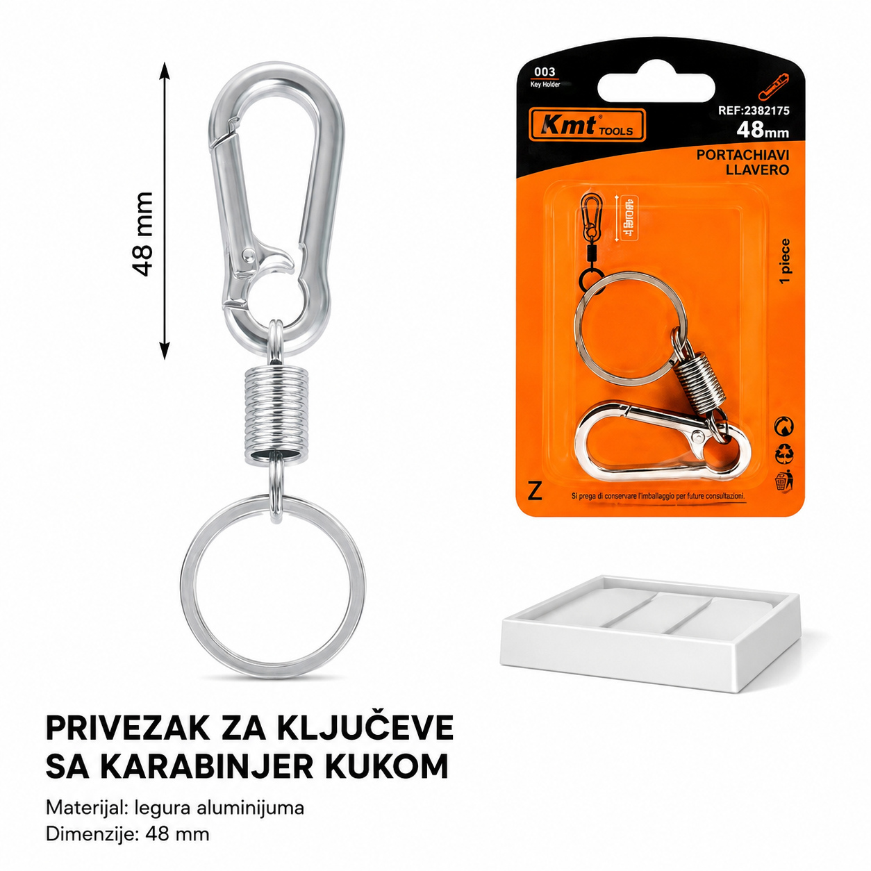 KMT prolećni privezak za ključeve 2382175