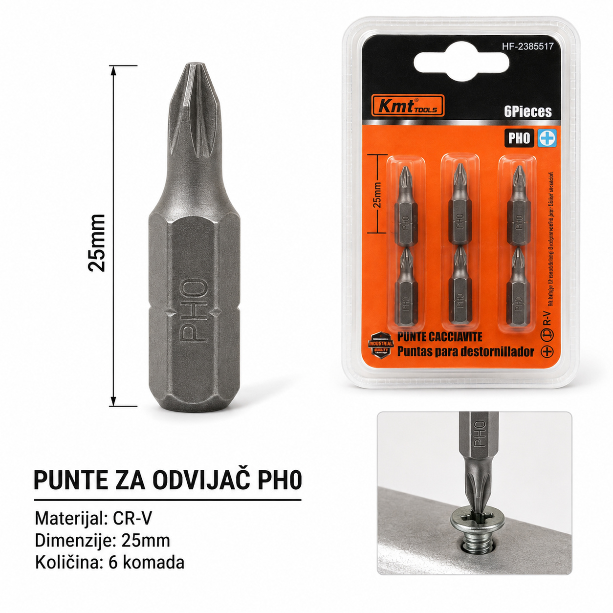 KMT Set bitova od 6 komada 2385517