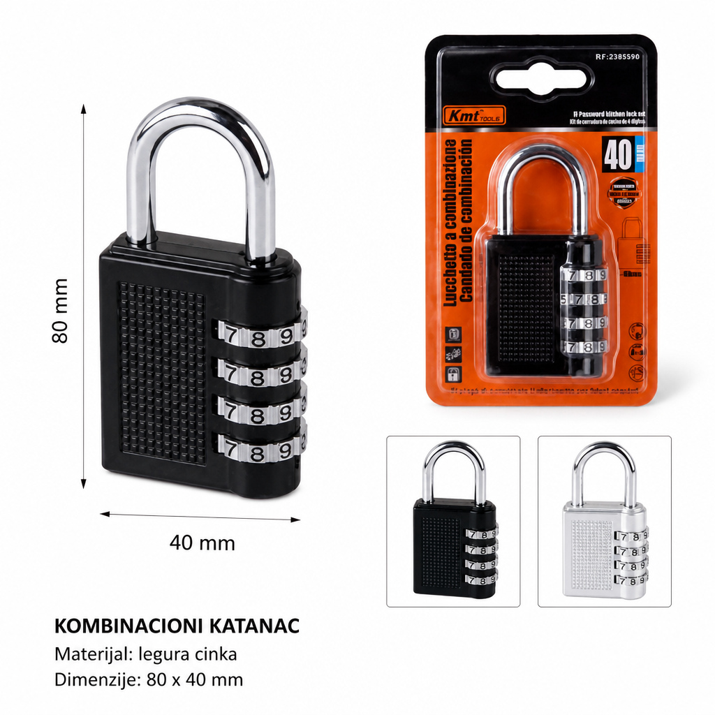 KMT Cink legura – brava na šifru 2385590
