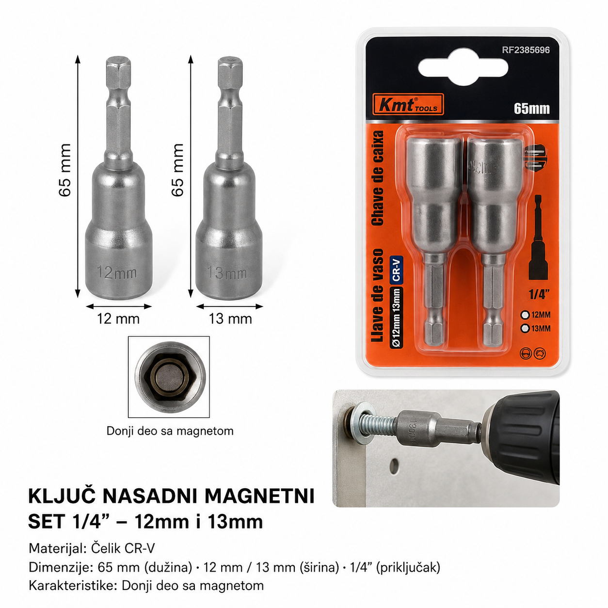 KMT Magnetna čaura – jaka 2385696
