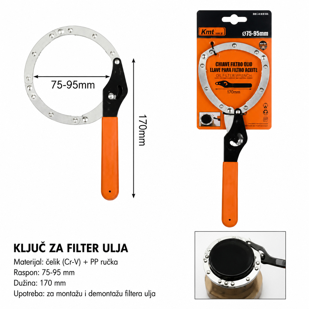 KMT Srednji ključ za filter 2385788