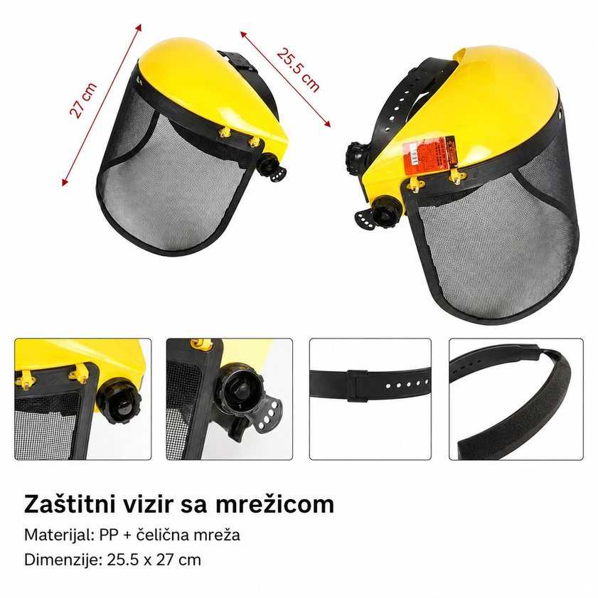 KMT Zaštitna mreža za lice 2385898