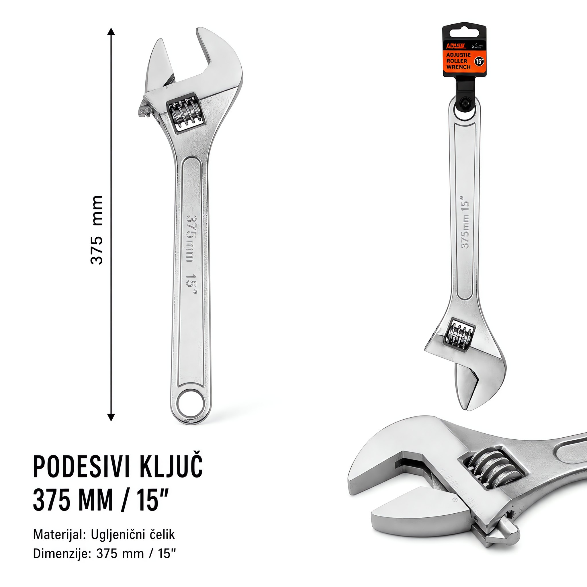 KMT podesivi francuski ključ 2385999