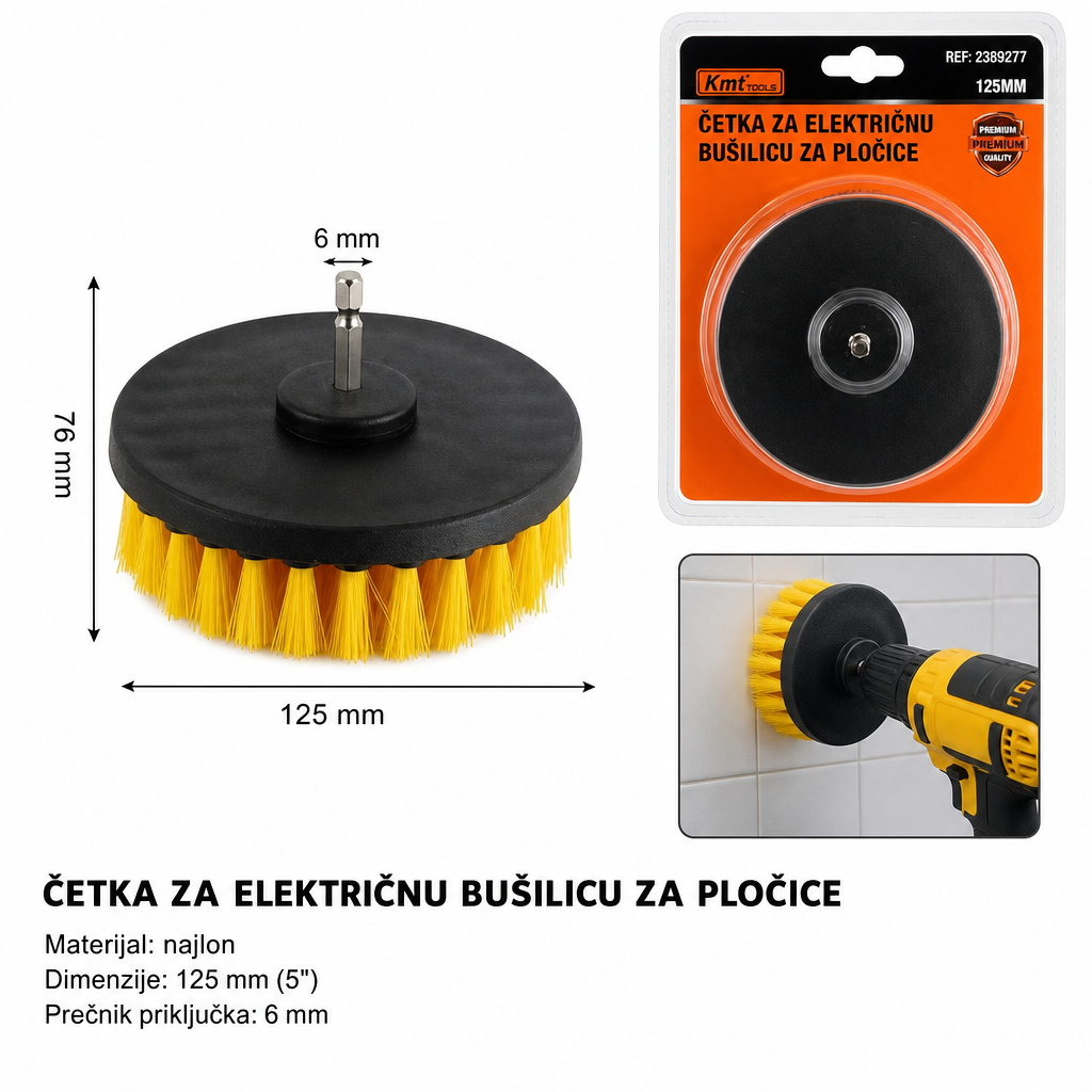 KMT Četka za bušilicu 2389277