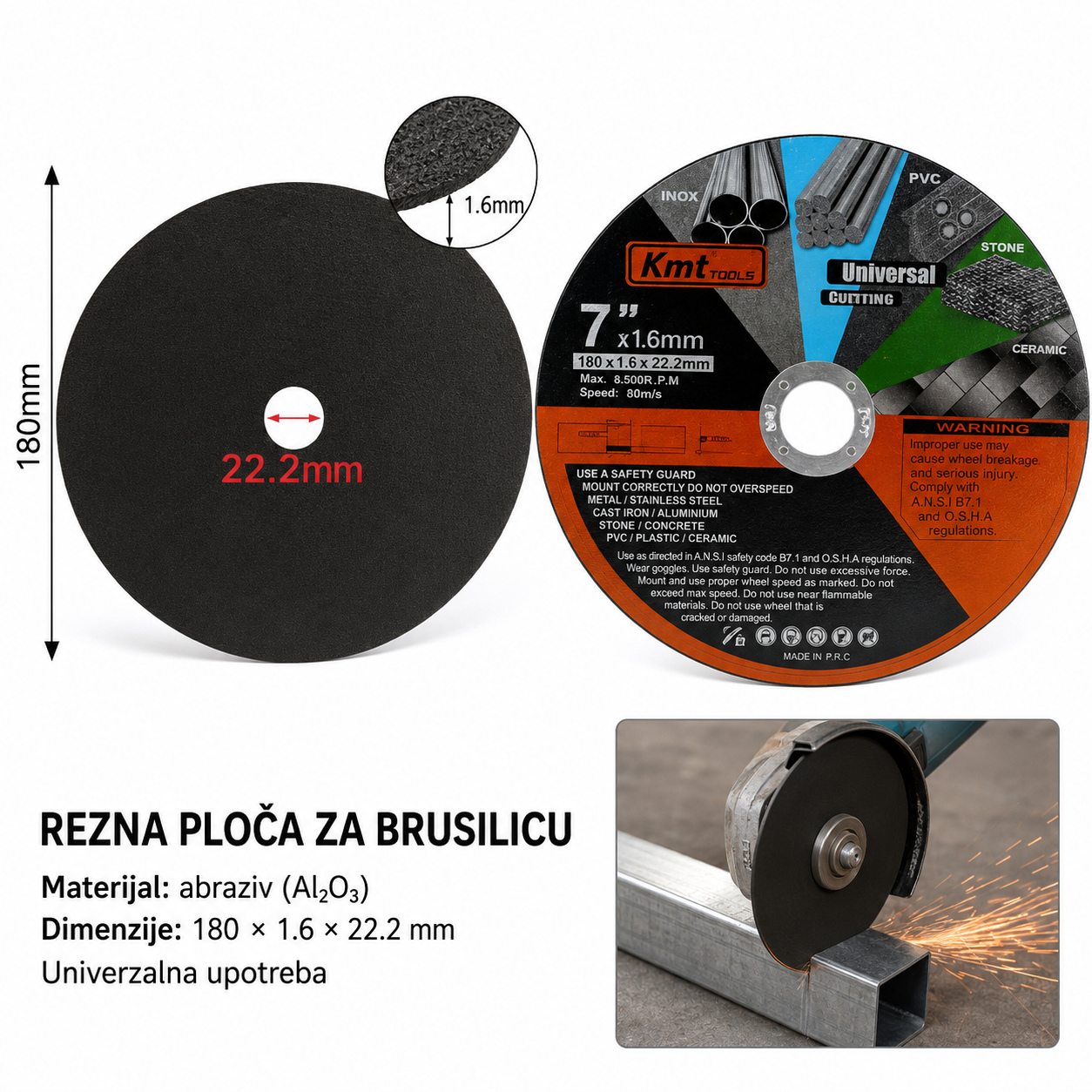 KMT Univerzalni točak za sečenje 2389282
