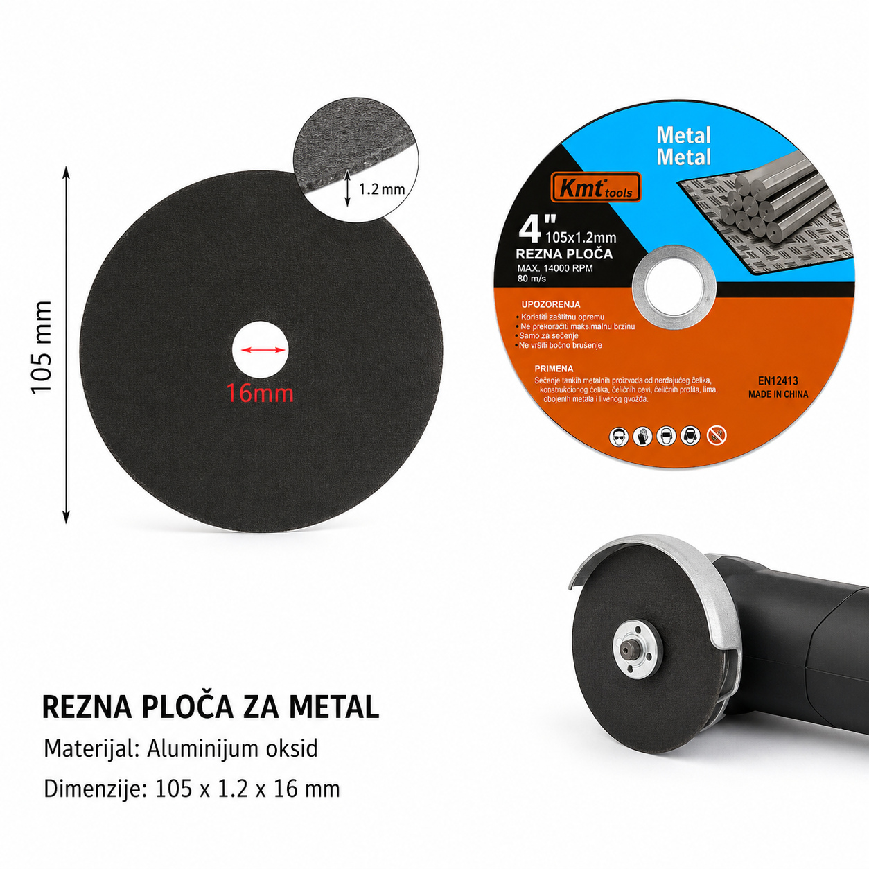 KMT Točak za sečenje običnog metala 2389287