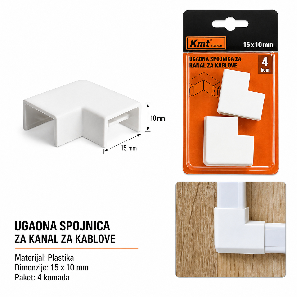 KMT Konektor za kabl-tunk - Flat Bend 2389362