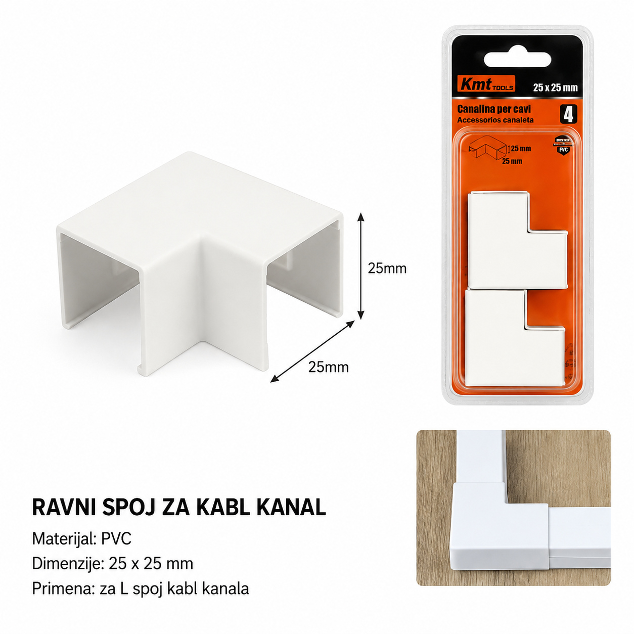 KMT Konektor za kabl-tunk - Flat Bend 2389372