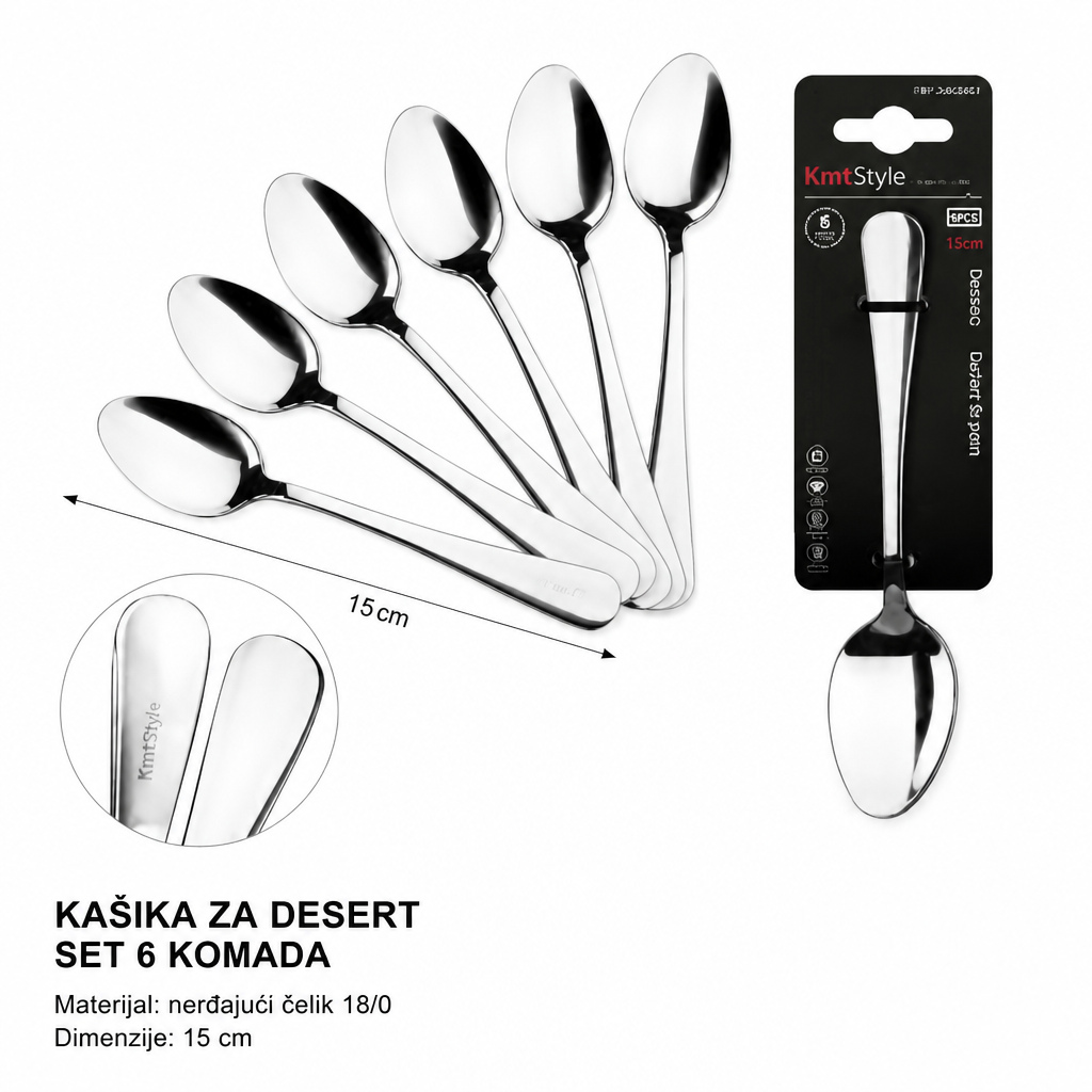 KMT kašičica sa glatkom drškom 2402921