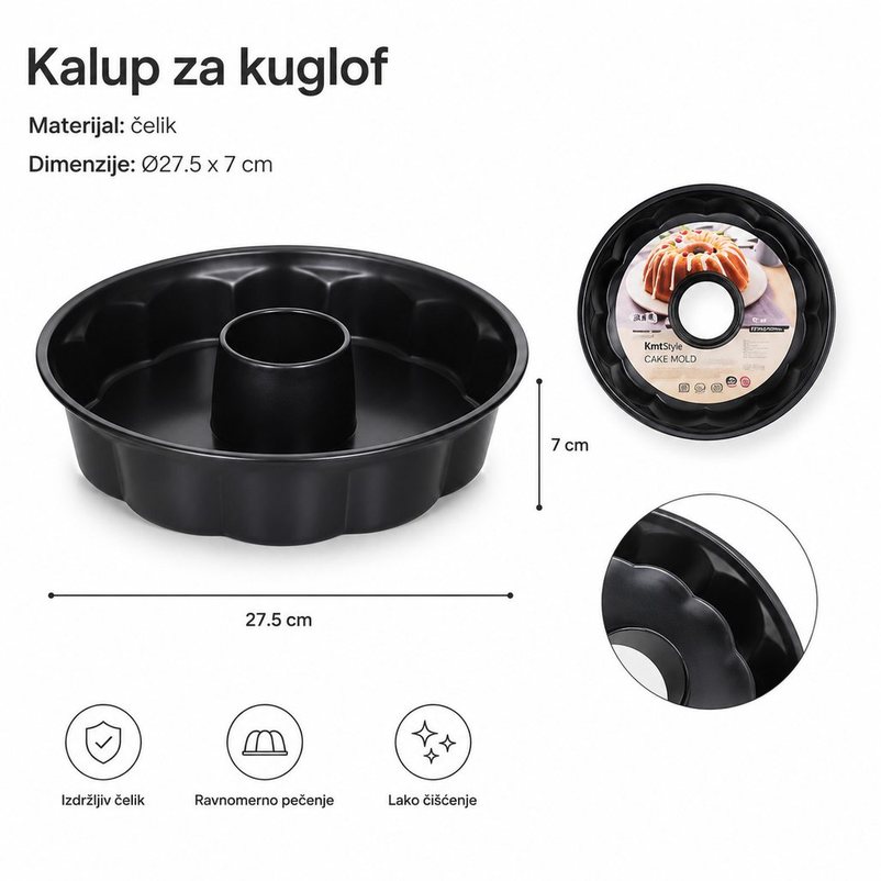 KMT Čipkasti kalup za tortu od dimnjaka 2406119
