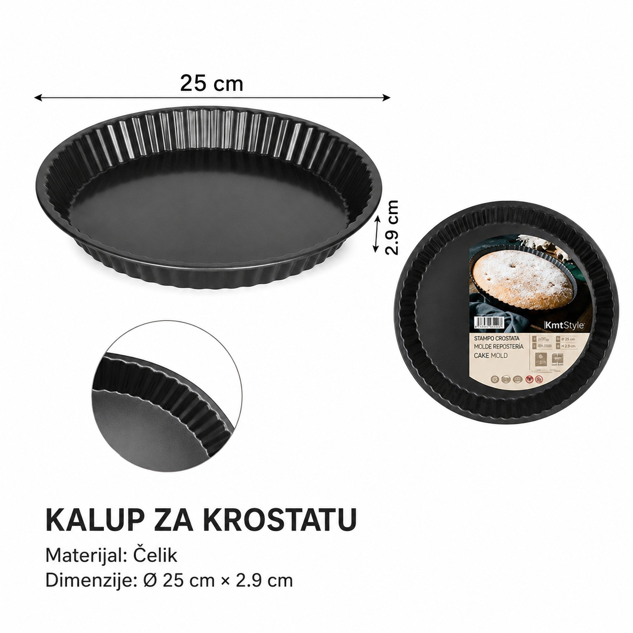 KMT kalup za tortu od čipke 2406129
