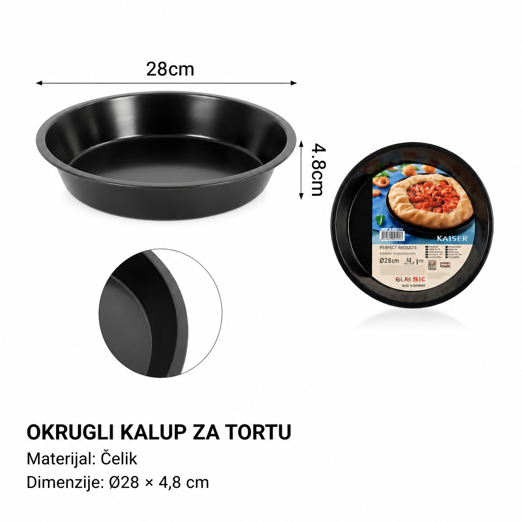 KMT okrugli kalup za tortu 2406135