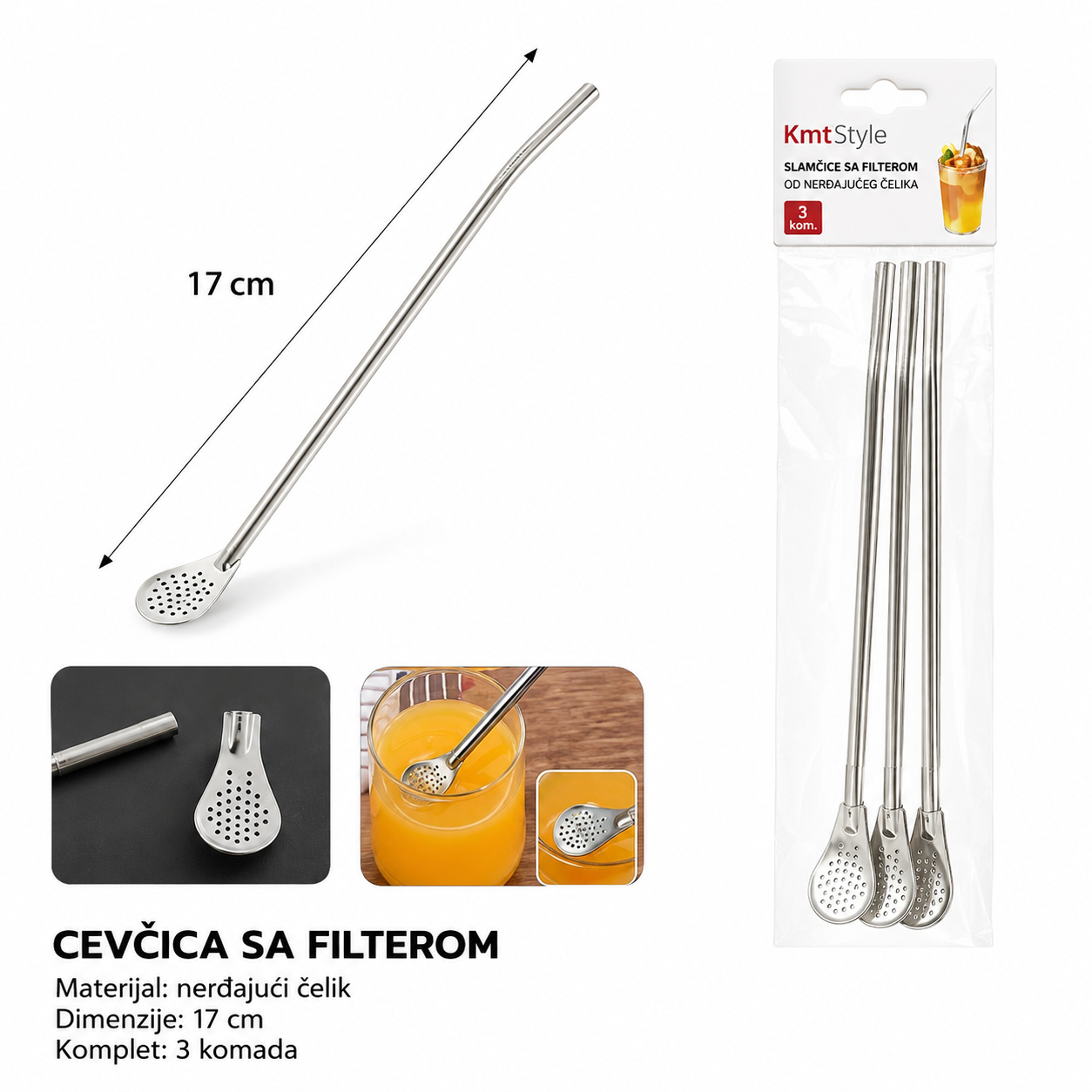 KMT Slamka za mate čašu 2406225