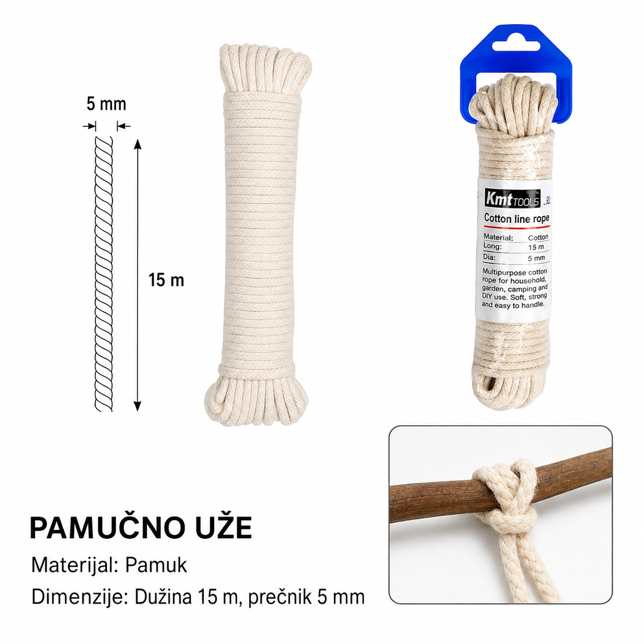 KMT pamučno uže 2406249