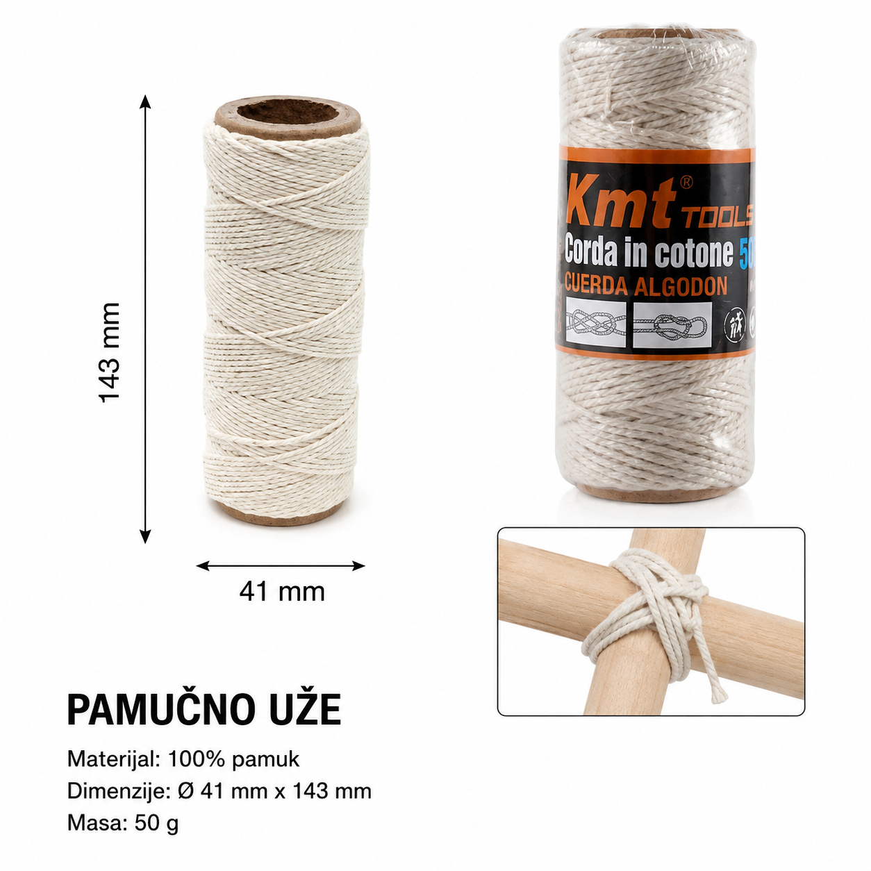 KMT pamučni konac 2406270