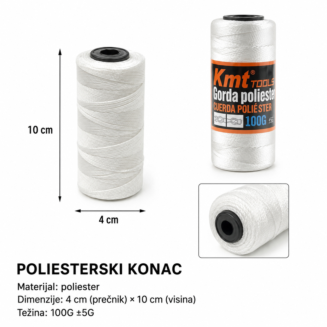 KMT Poliesterski konac 2406283