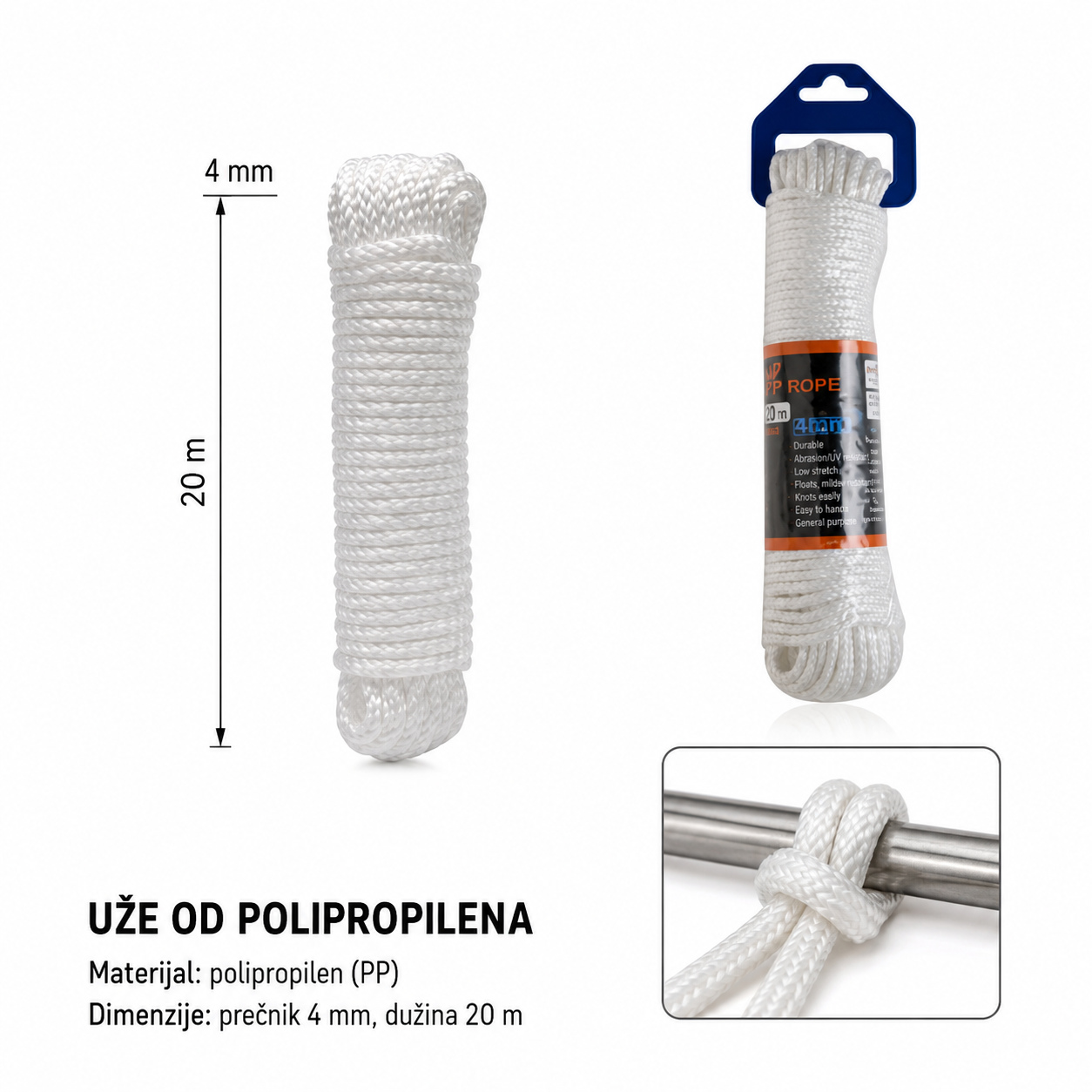 KMT Polipropilenski konopac 2406302