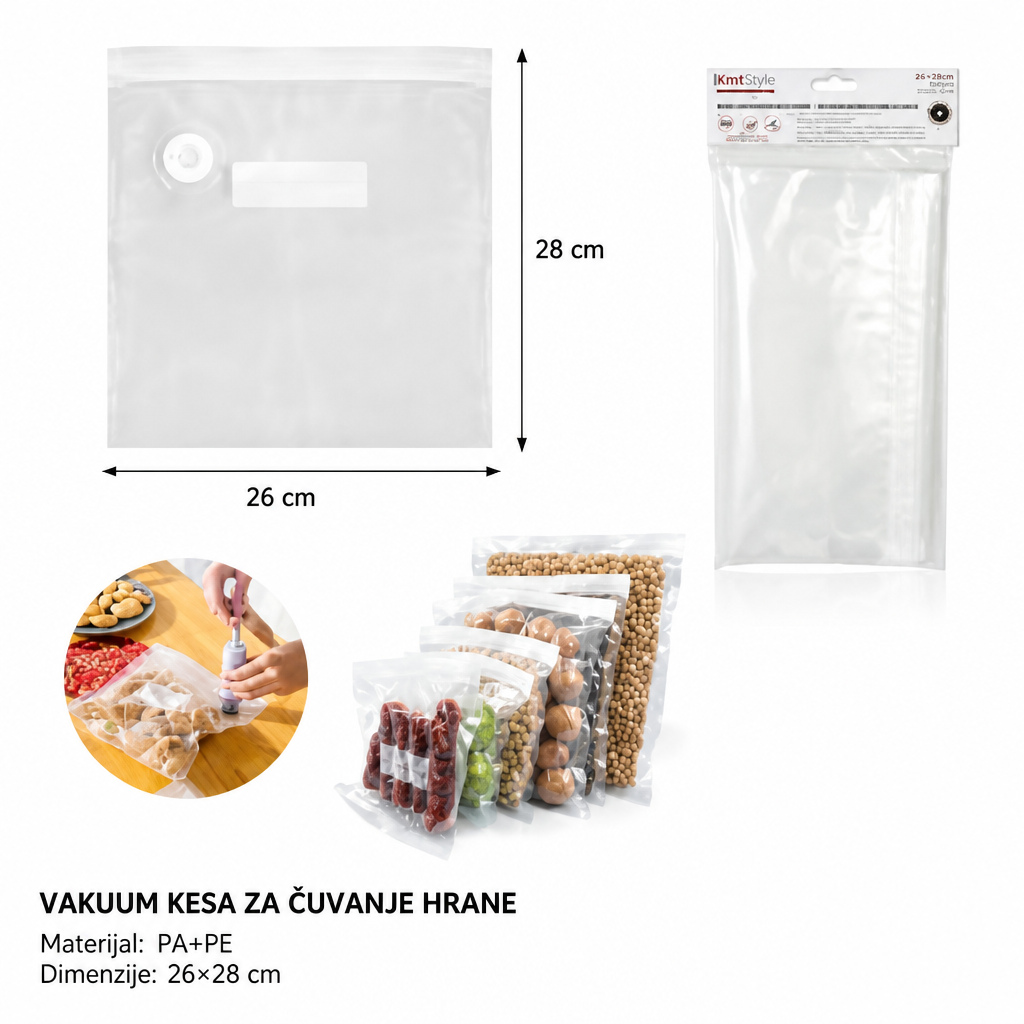 KMT Vakum kesa za hranu 2406372