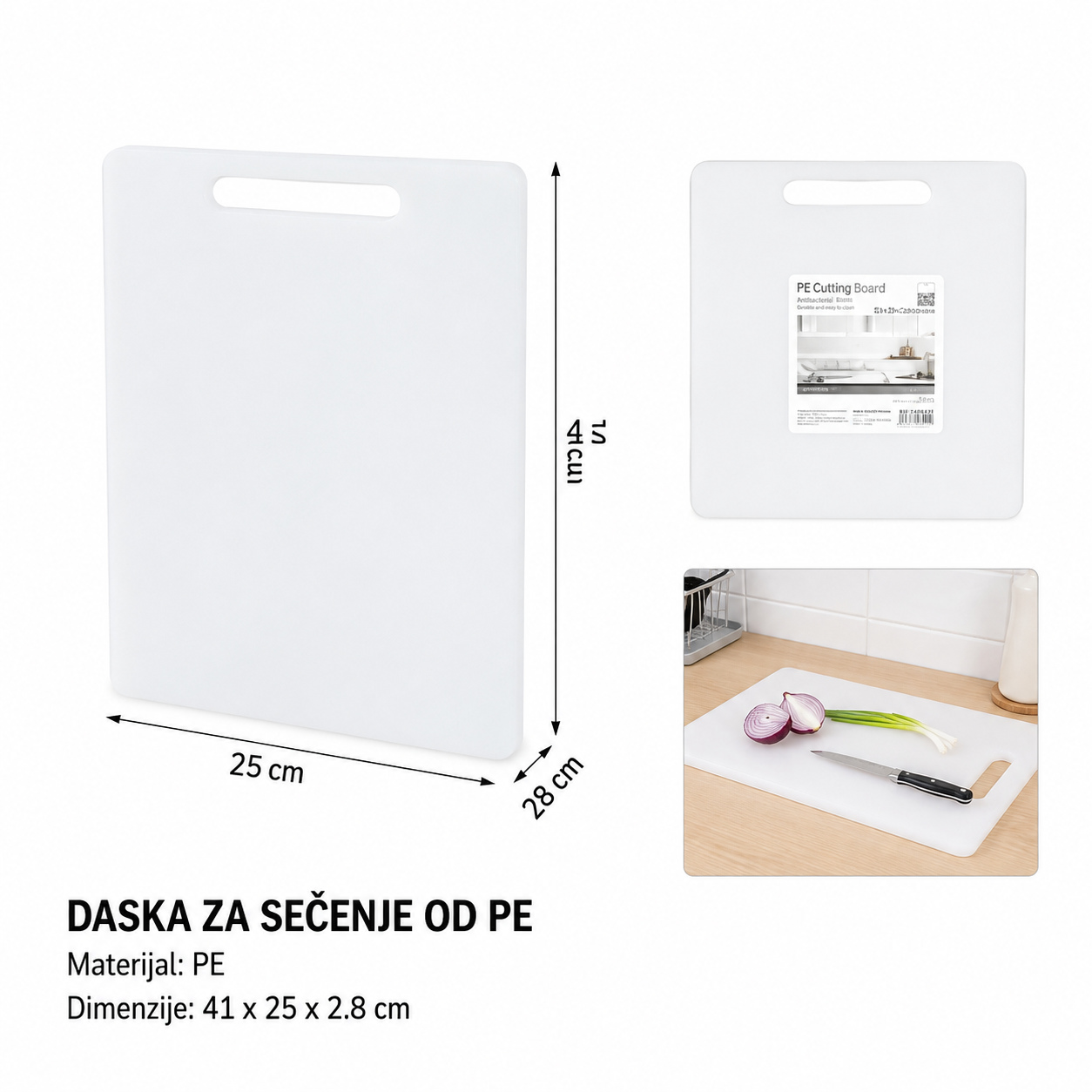 KMT plastična daska za sečenje 2406421