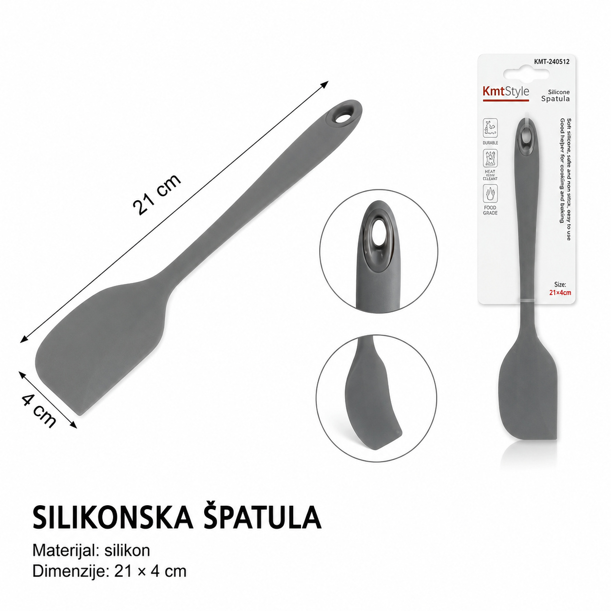 KMT Mala silikonska lopatica 2406512