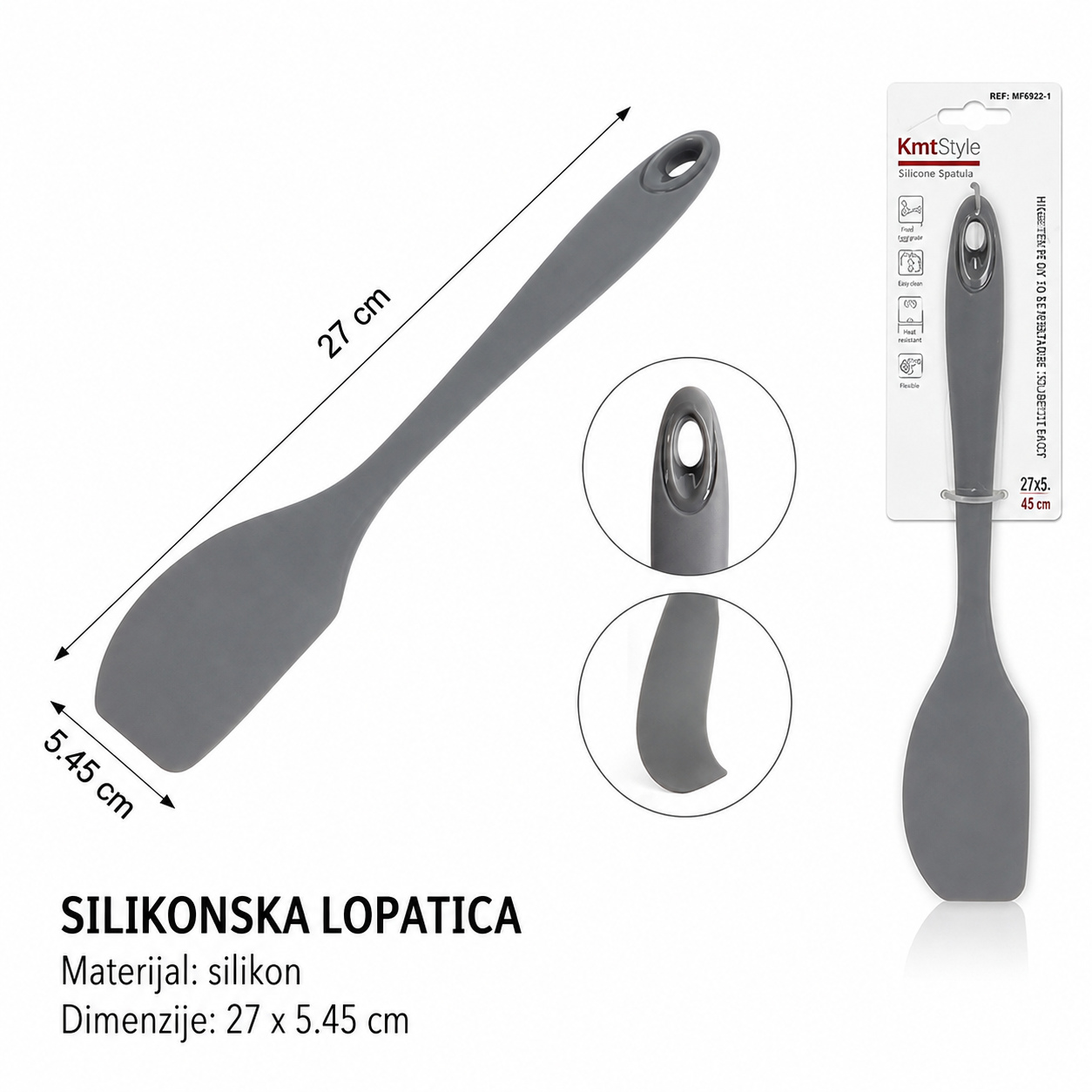 KMT Velika silikonska lopatica 2406513