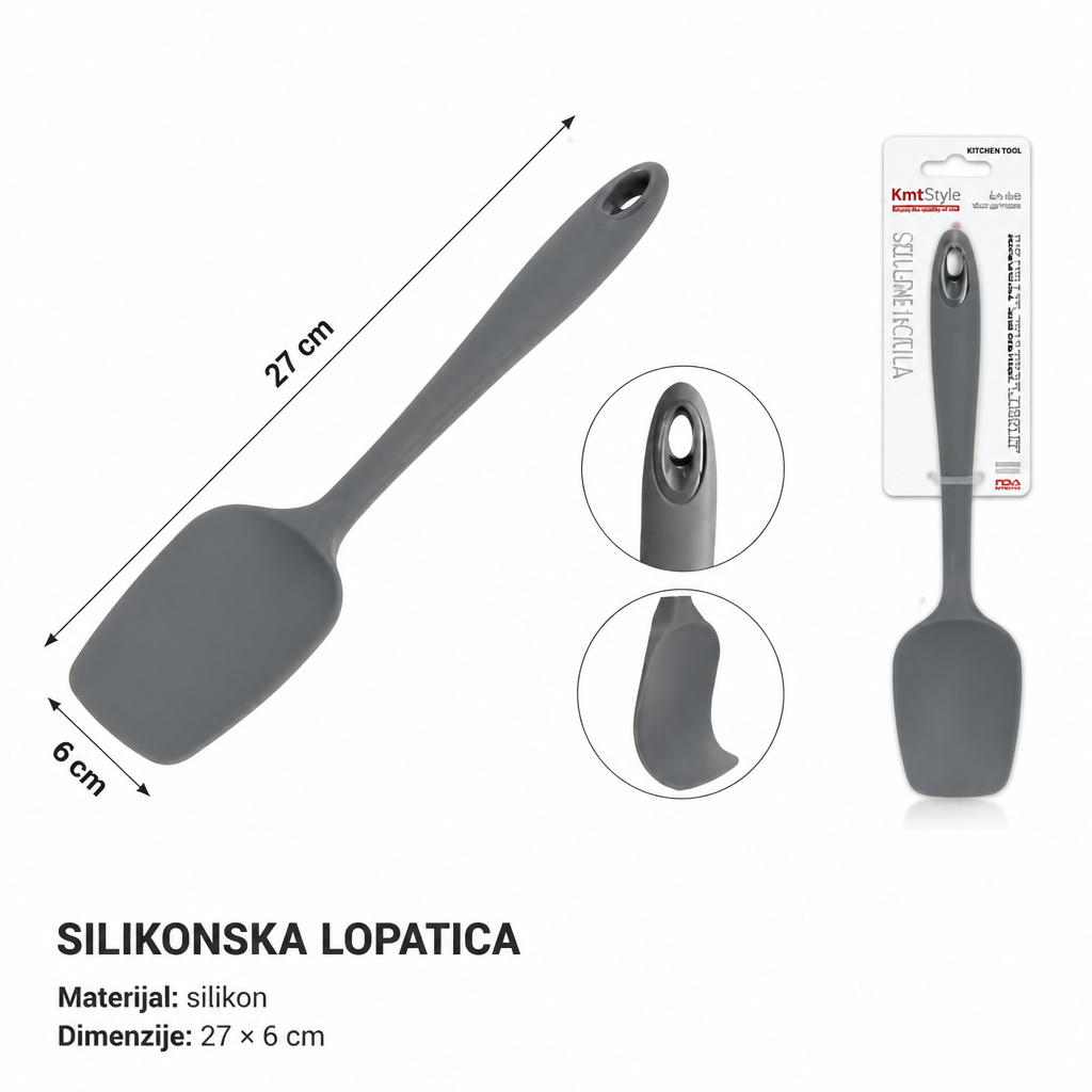 KMT Silikonska lopatica u obliku slova T 2406514