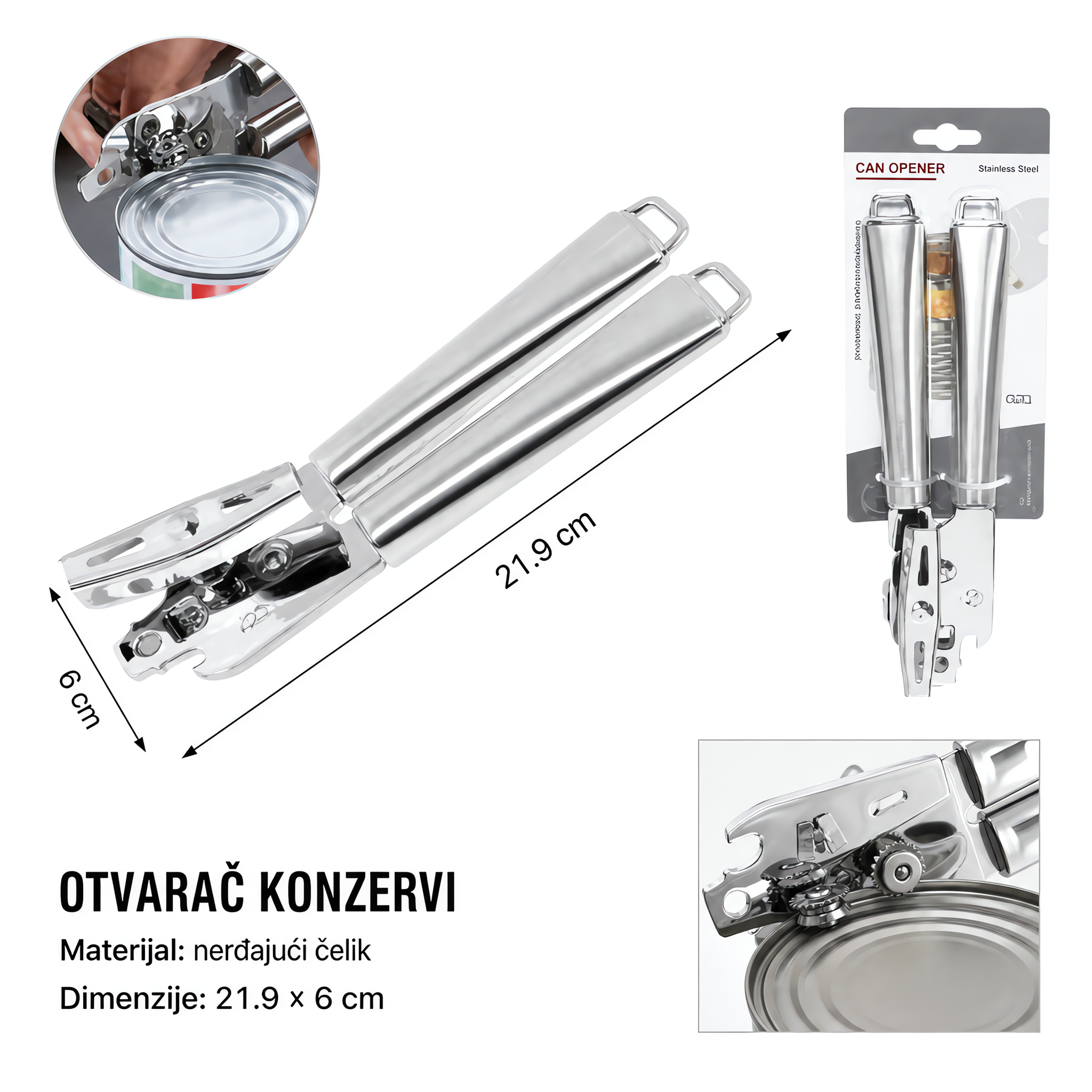 KMT Luksuzni otvarač za konzerve 2406957