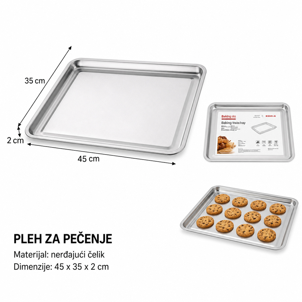 KMT Napredna plitka kvadratna ploča 2406973
