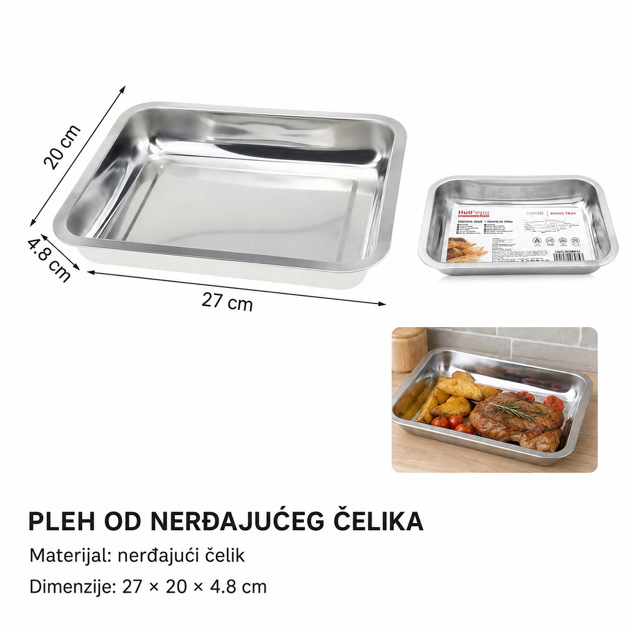 KMT Napredna duboka kvadratna ploča 2406974