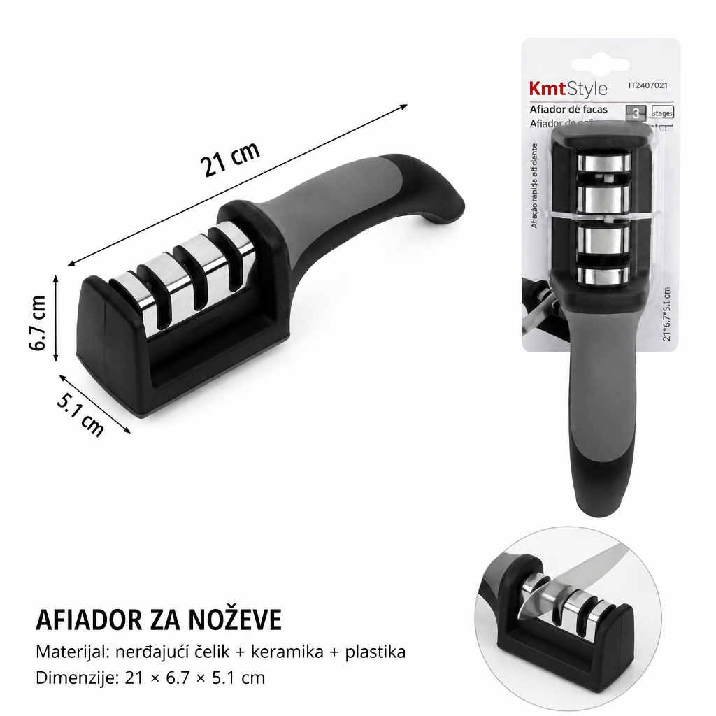 KMT Plastični oštrač noževa 2407021