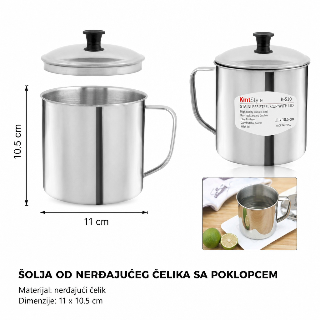 KMT Čaša od nerđajućeg čelika 2407113