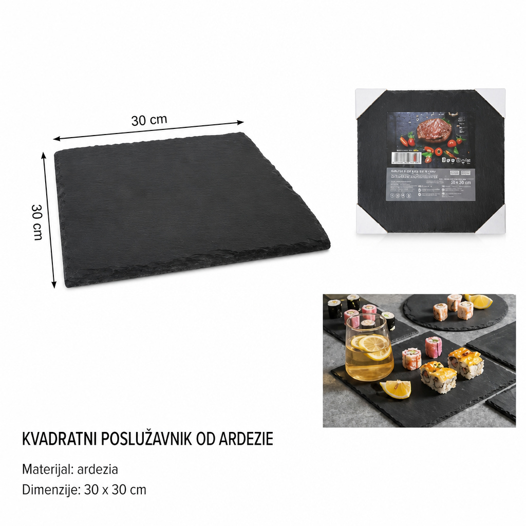 KMT Skuare Slate Placemat 2407359