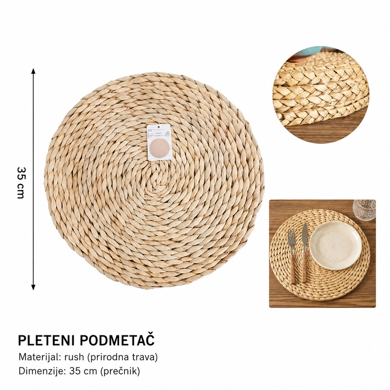 KMT Prostirka od rogoza 2407529