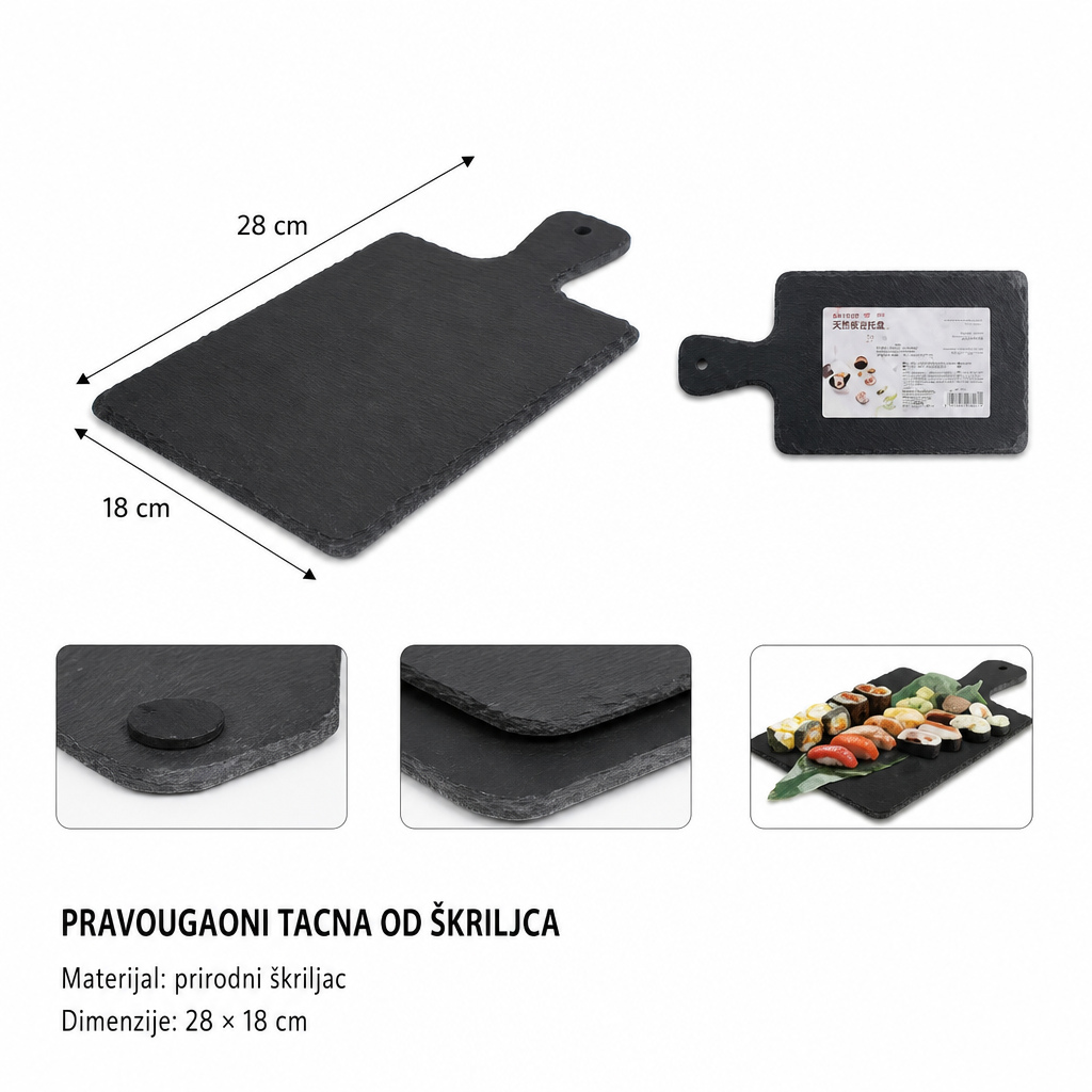 KMT Podloga od škriljca sa drškom 2407595