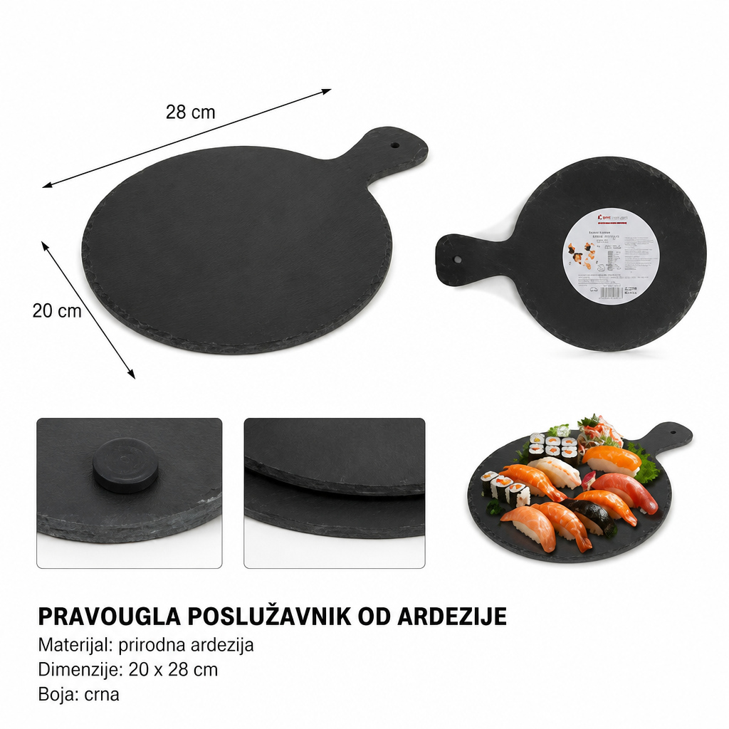 KMT Podloga od škriljca sa drškom 2407597