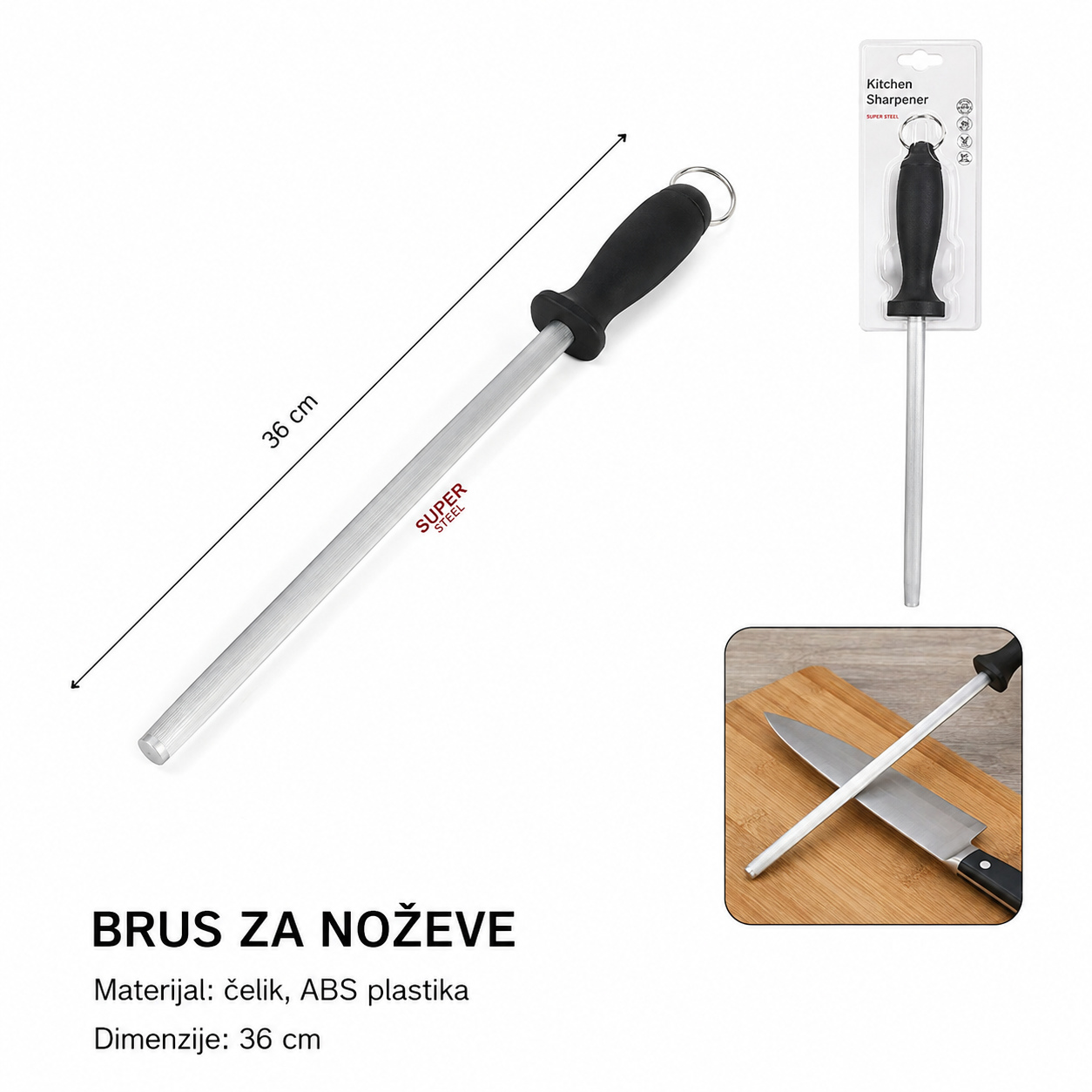 KMT Štap za Oštrač noževa od 10 inča 2407782