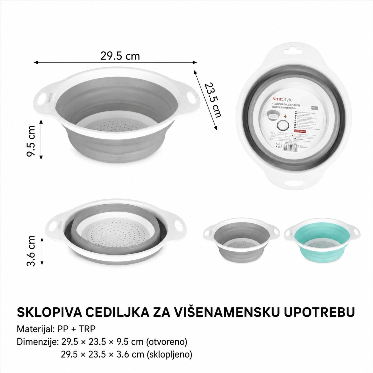 KMT Velika okrugla korpa za odvod 2407864