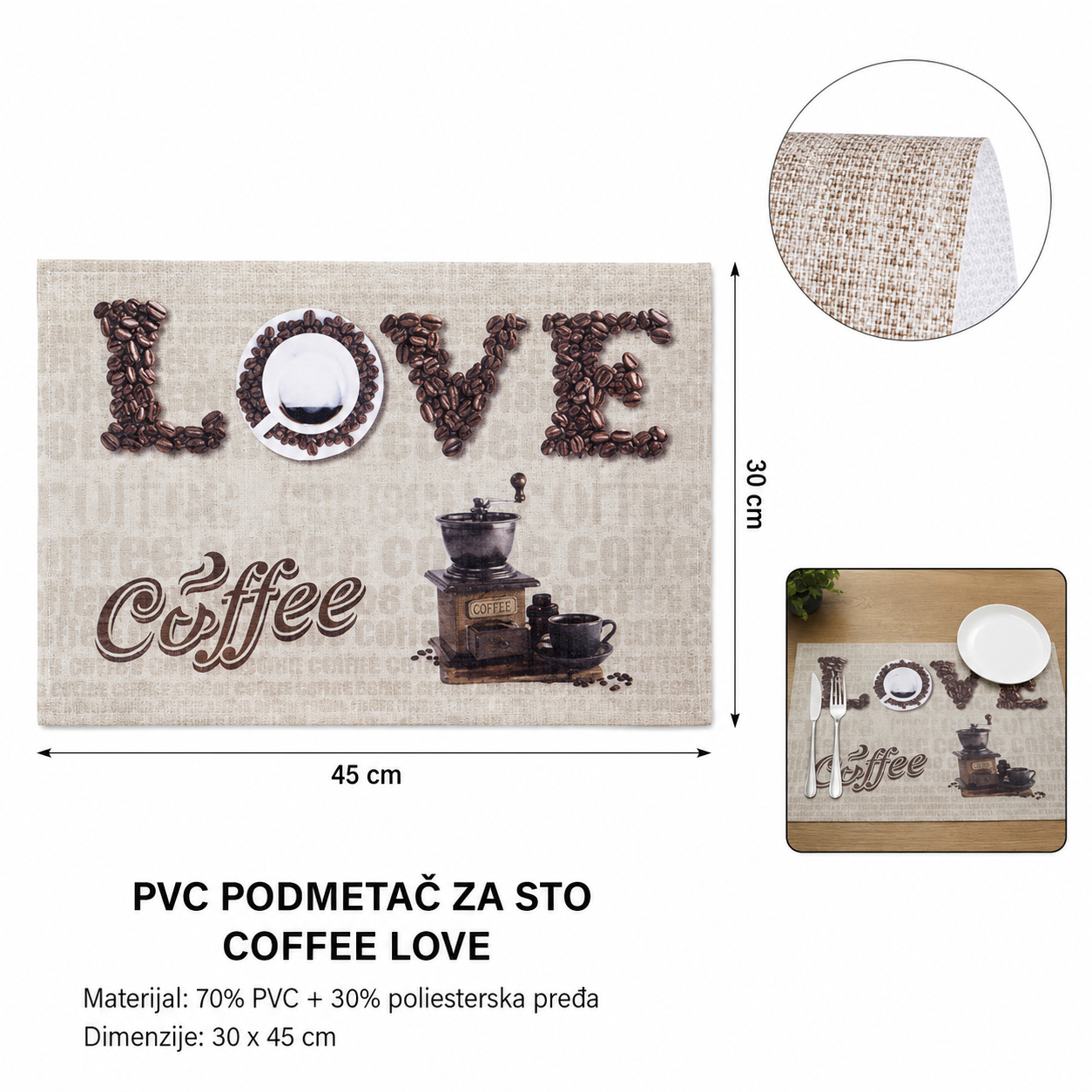 KMT Engleska podloga od PVC-a u šareno 2408070