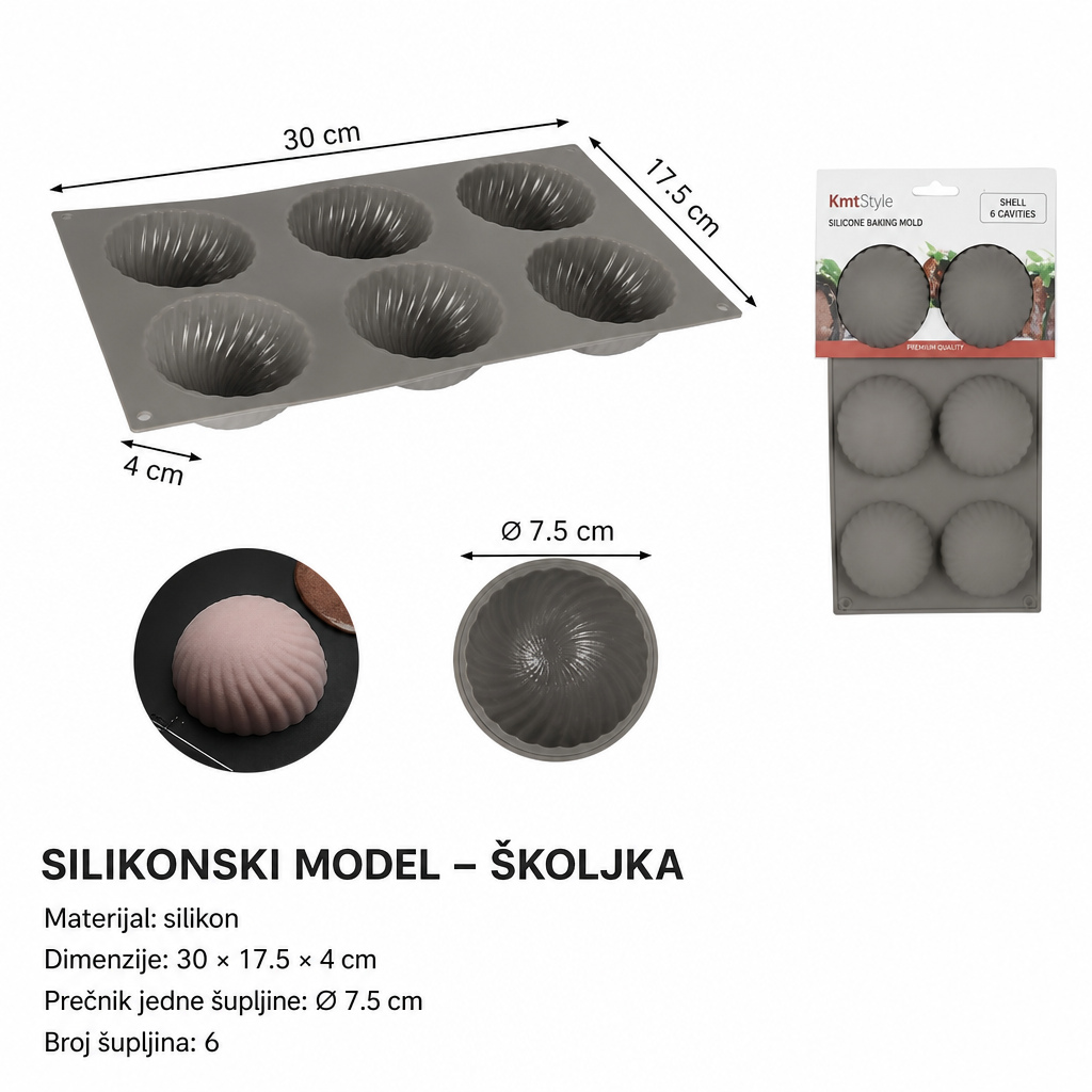 KMT silikonski kalup za tortu 2416117