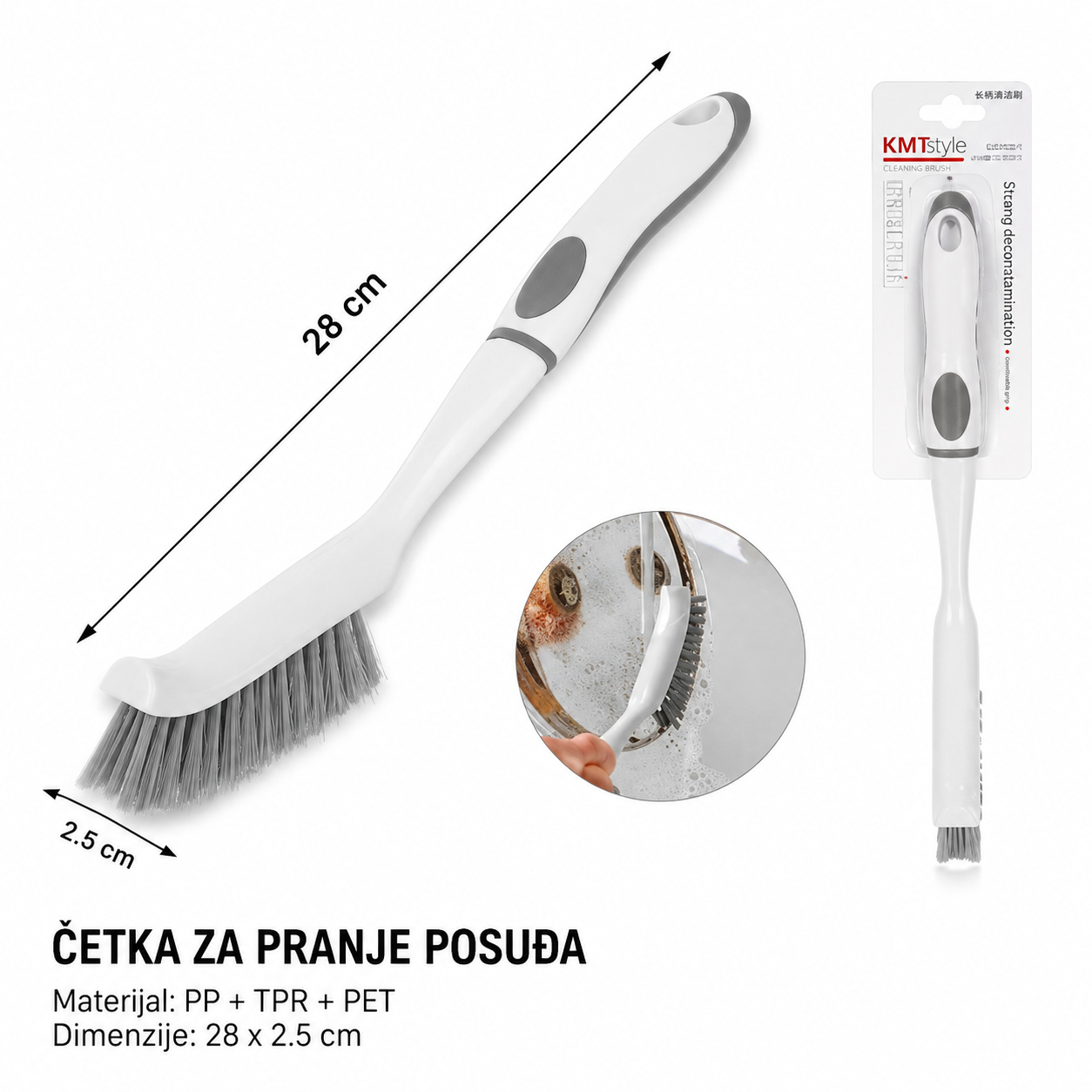 KMT četka za pukotine 2419090