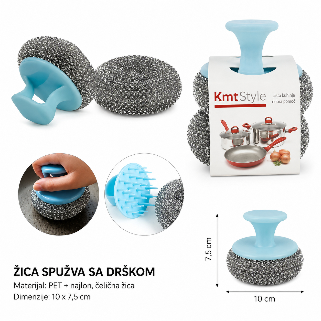 KMT Nano kuglasta četka 2419804