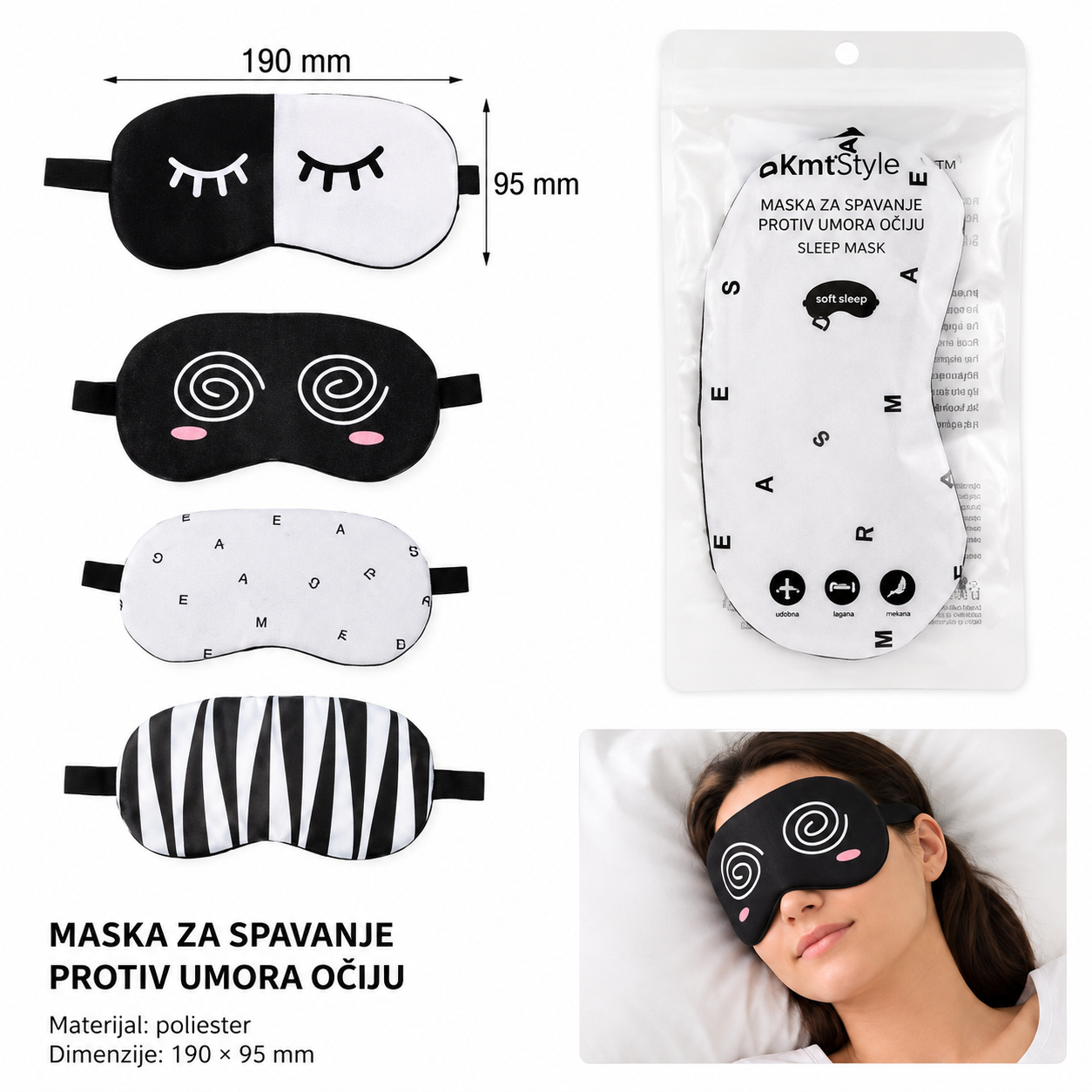 KMT Očni maska 2702820