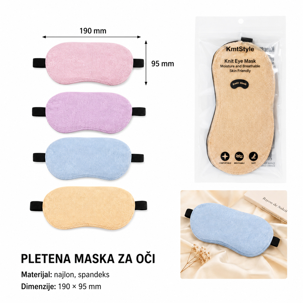 KMT Maska za oči 190*95mm 2702824
