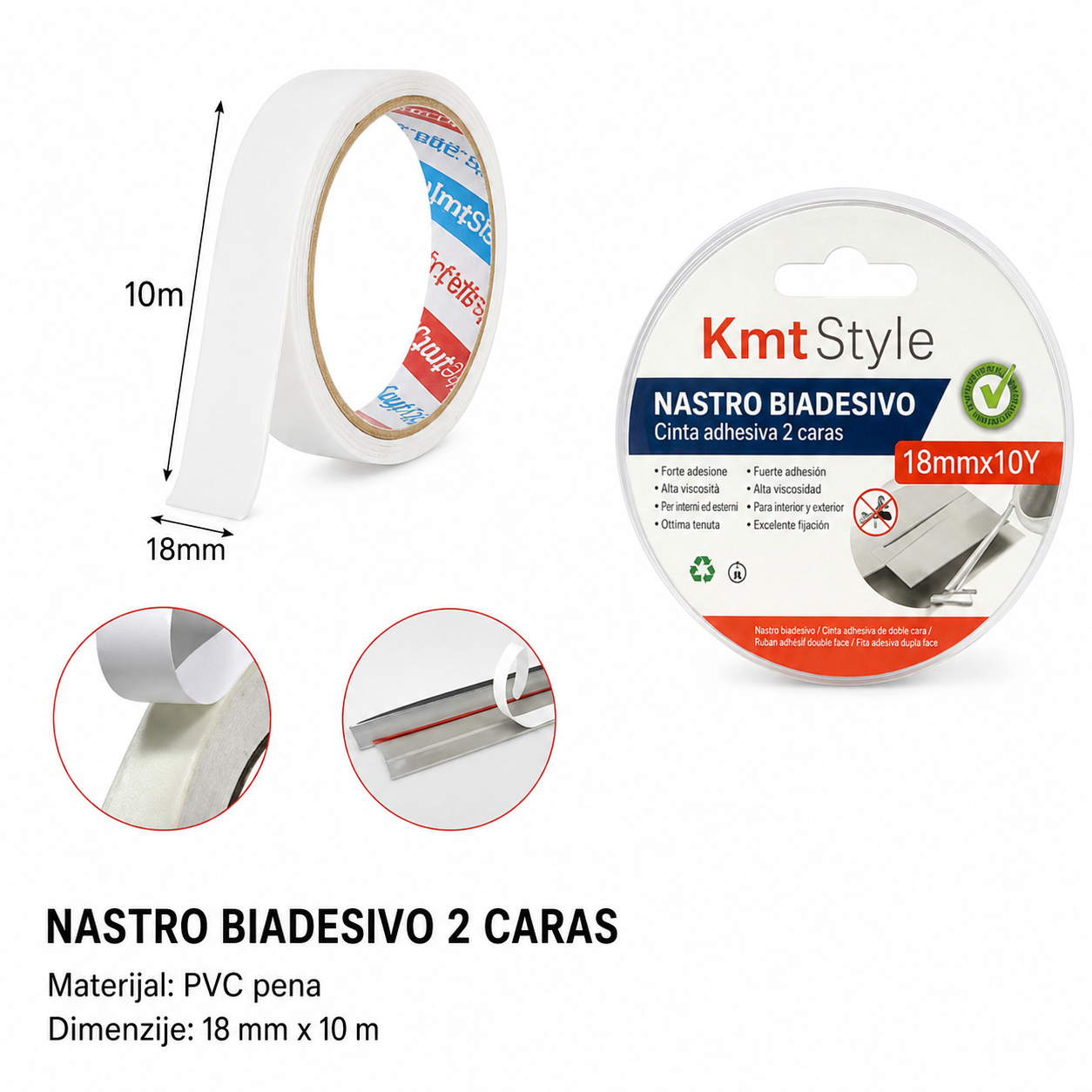 KMT Dvostrana traka 2708116