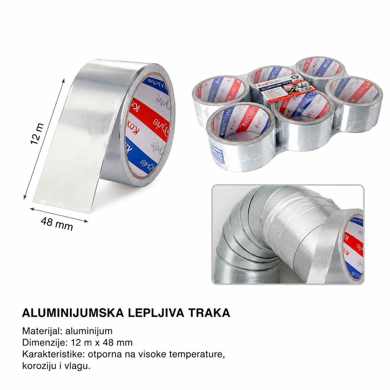 KMT aluminijumska traka 2708162