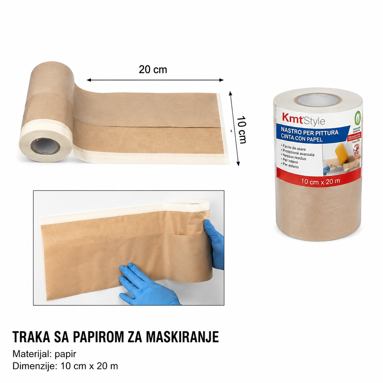 KMT Papir za maskiranje 2708512